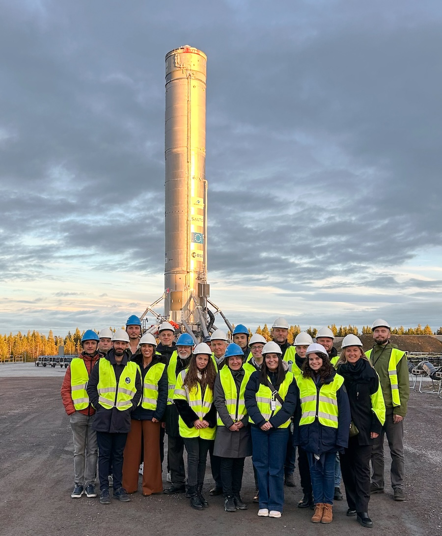 SALTO project team T1H visit to Esrange Space Center