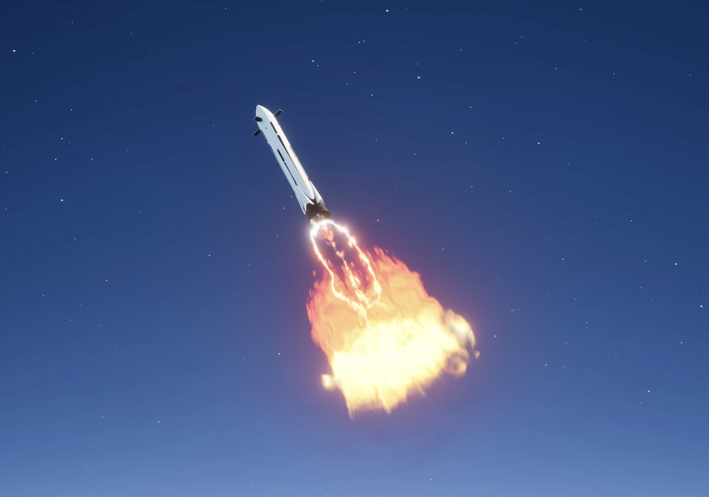 Re-entry burn